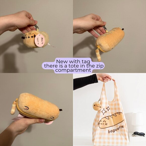 Large assorted plushie bundle -- pusheen the cat, smoko tayto, coffee cafe theme - Picture 6 of 14